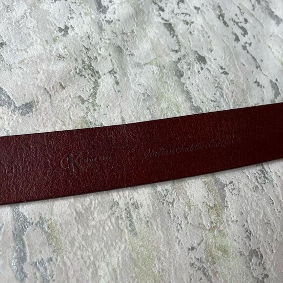 Calvin Klein Italian Saddle leather belt - Picture 5 of 7